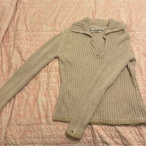 Vintage Tommy Hilfiger Beige Sweater